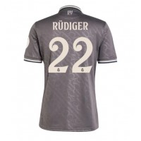 Echipament fotbal Real Madrid Antonio Rudiger #22 Tricou Treilea 2024-25 maneca scurta